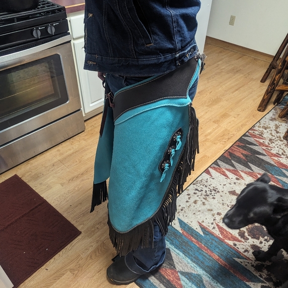 Western Riding Chinks/Chaps - Picture 3 of 6